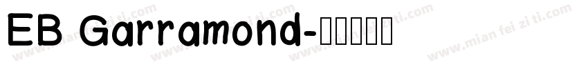 EB Garramond字体转换